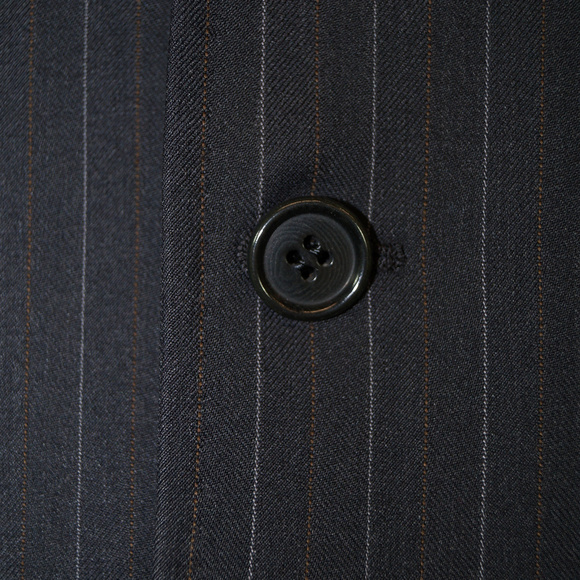COPPLEY 41R 34W CHARCOAL GRAY PINSTRIPE SUIT